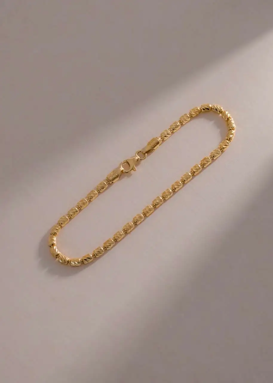 Pulsera Barril Italy 3mm 19.5cms
