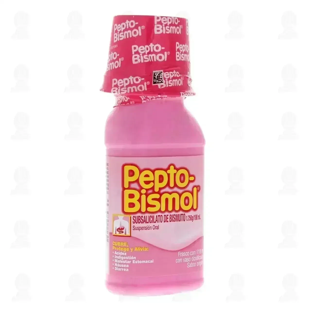 Pepto-Bismol Suspensión Sabor Original, 118 ml.