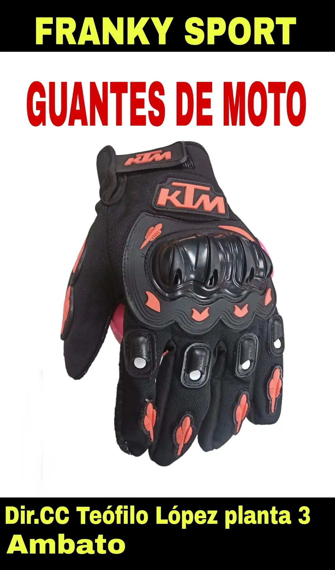 GUANTES DE MOTO  3