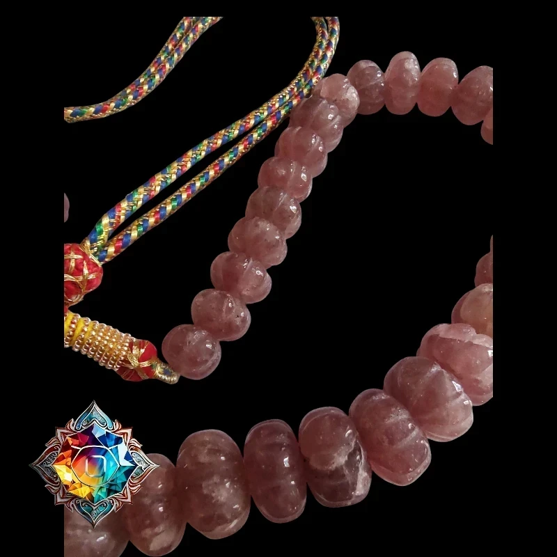 Hermoso 🍓 collar de cuarzo fresa genuino 🍓 2
