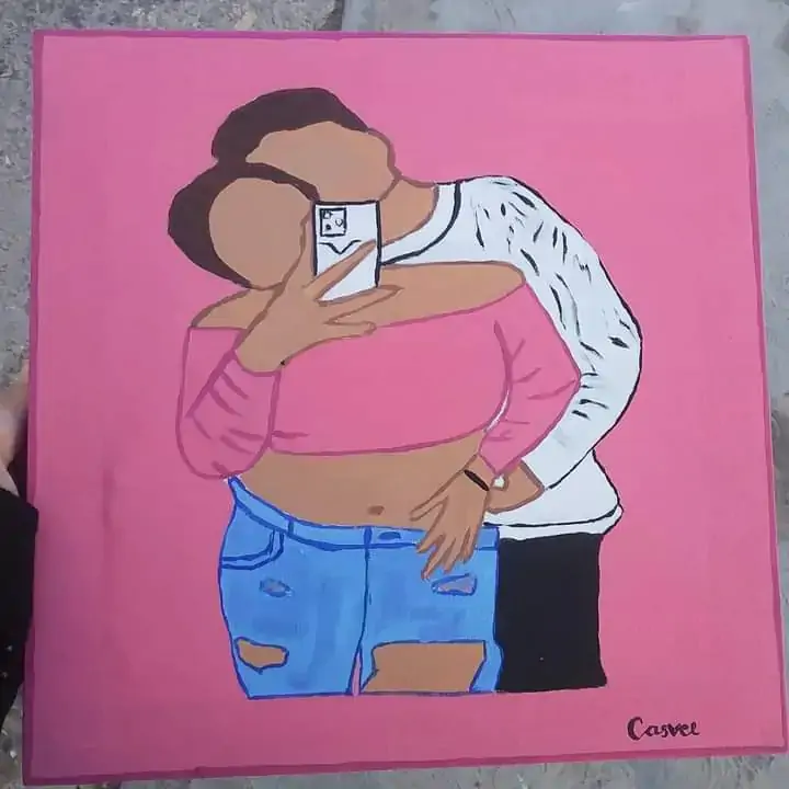 Cuadros pintados a mano