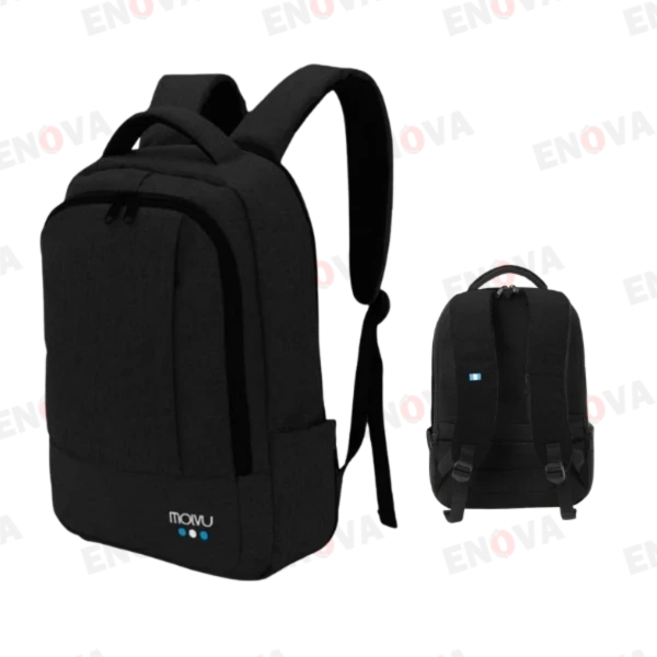 Mochila Molvu U2 para Computadoras de hasta 15.6" Negra