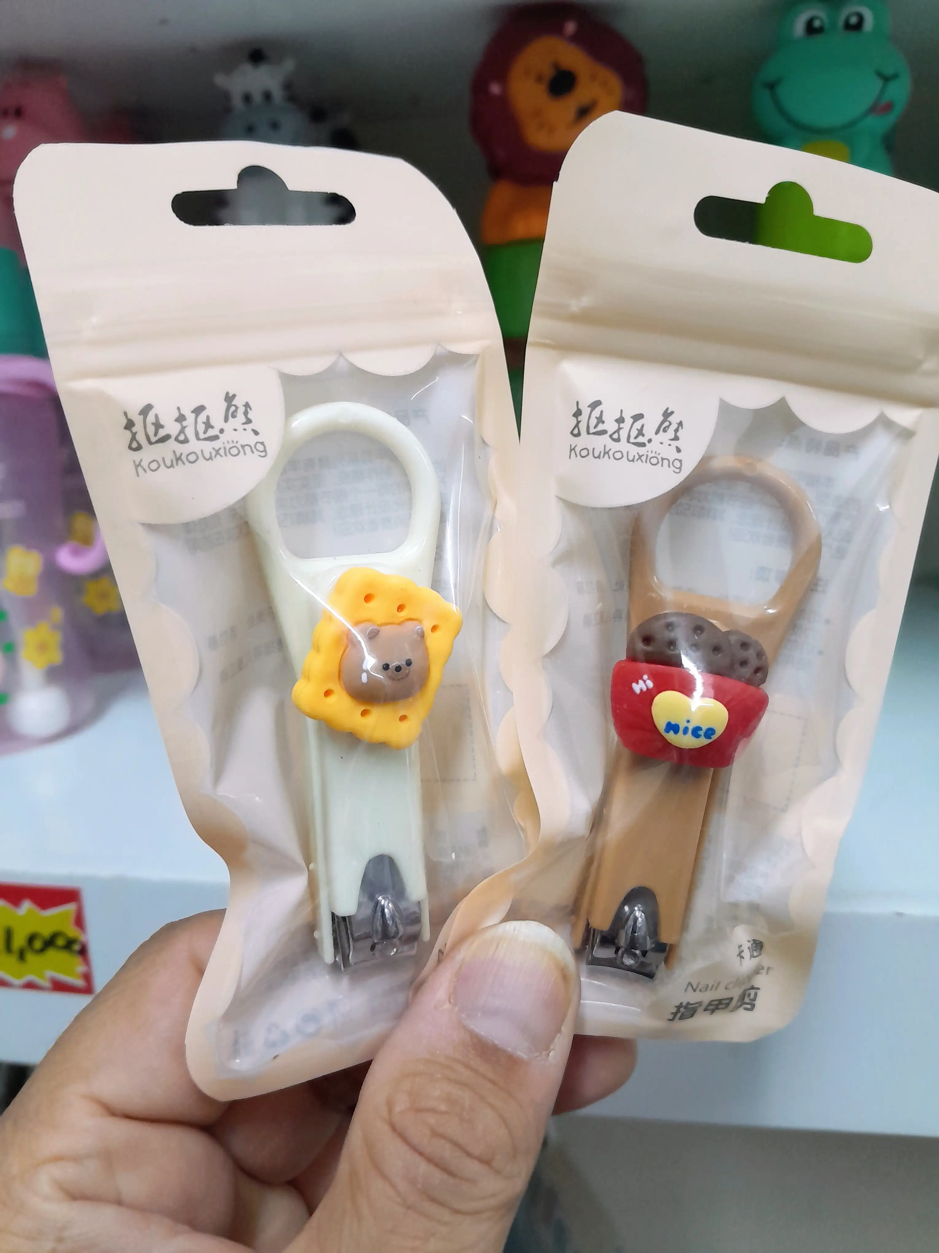 Corta uñas para bebé 