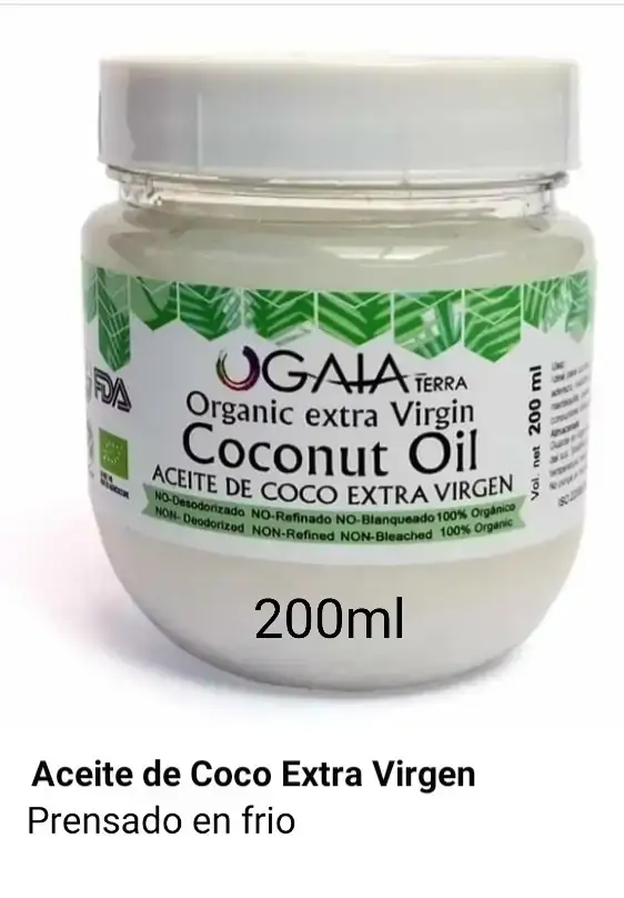 Aceite de coco 200 ml 