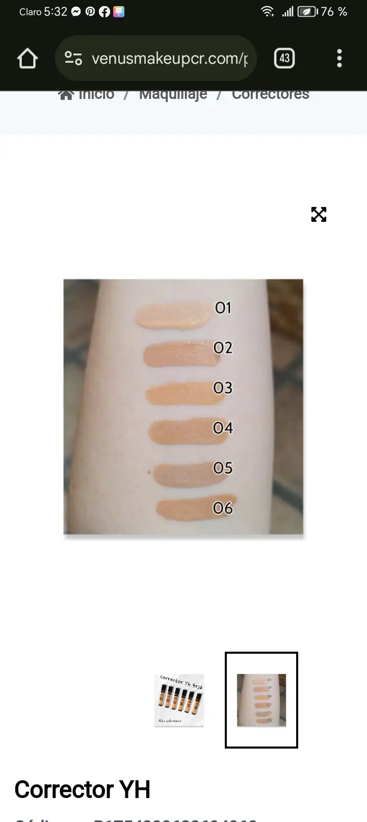 Corrector YH 2