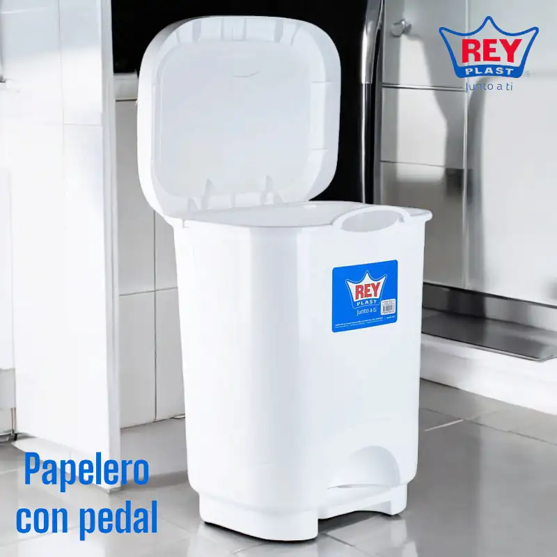 Papelero c/pedal #25 Danubio  4