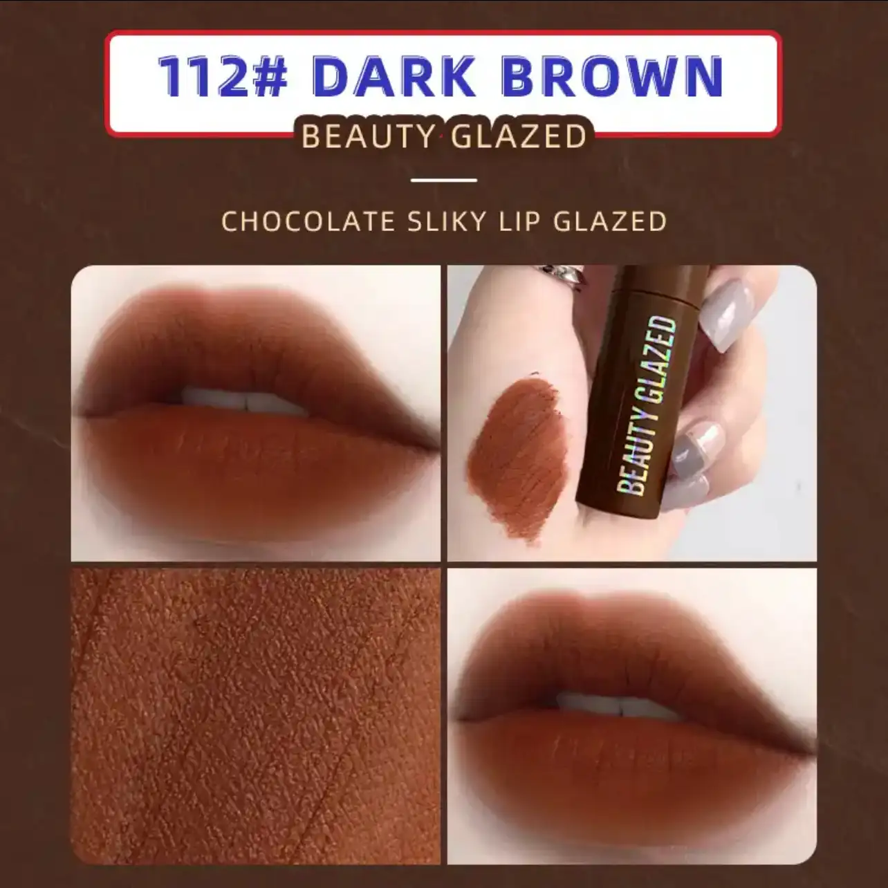 Labial Chocolate 🍫 Beauty Glazed✨