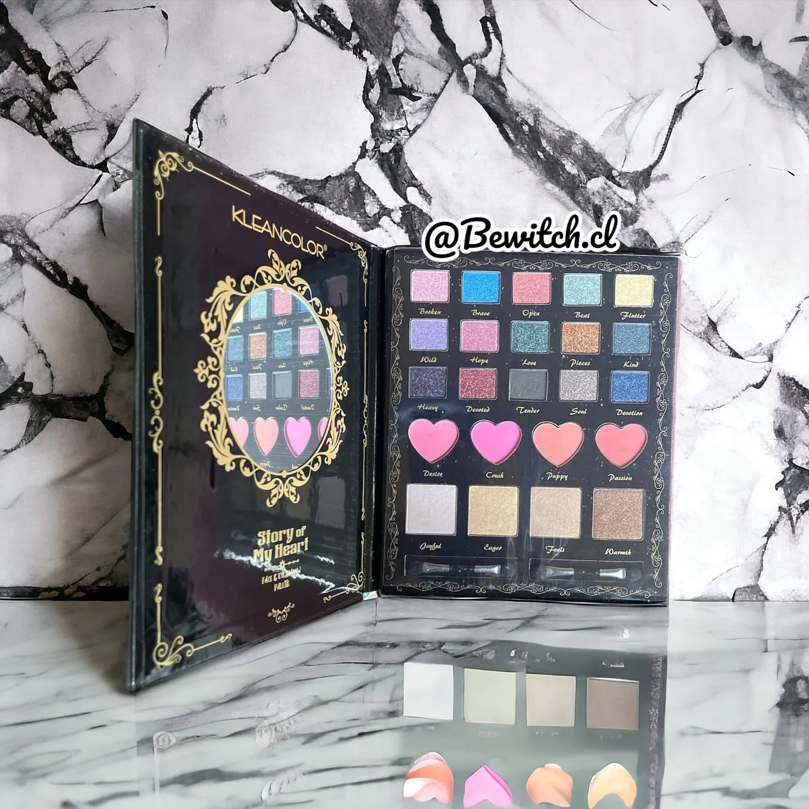 Paleta Kleancolor - History Of My Heart 3