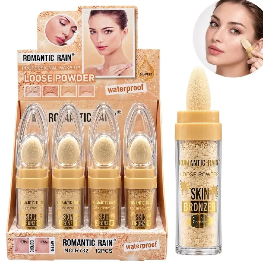 polvo de hadas loose power tonos surtidos romantic rain