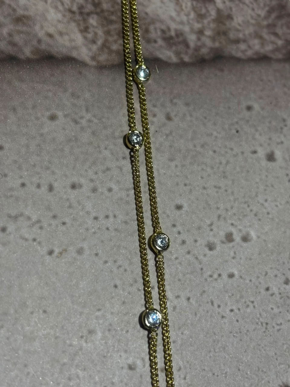 pulsera oro laminado 