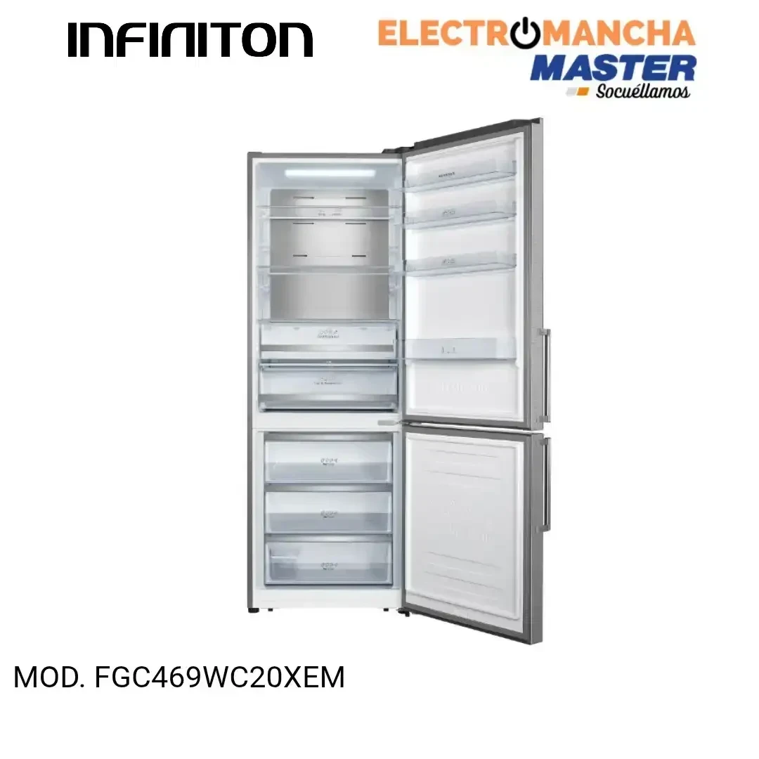FRIGO COMBI INFINITON FGC469WC20EXM NF 2,00x71 INOX E 2