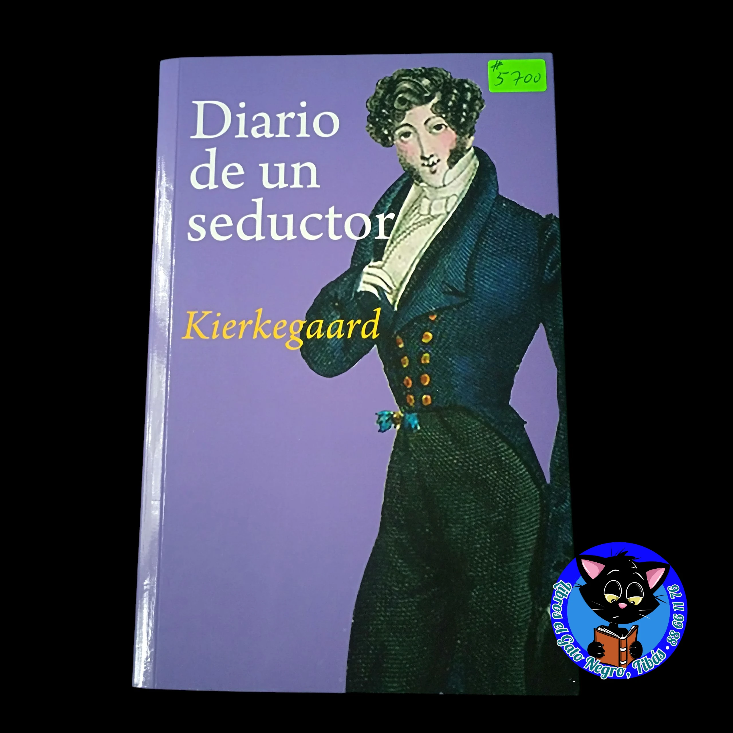 Diario de un seductor , Soren Kierkegaard , nuevo 