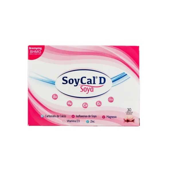 SOYCAL D SOYA X 30 CAPSULAS