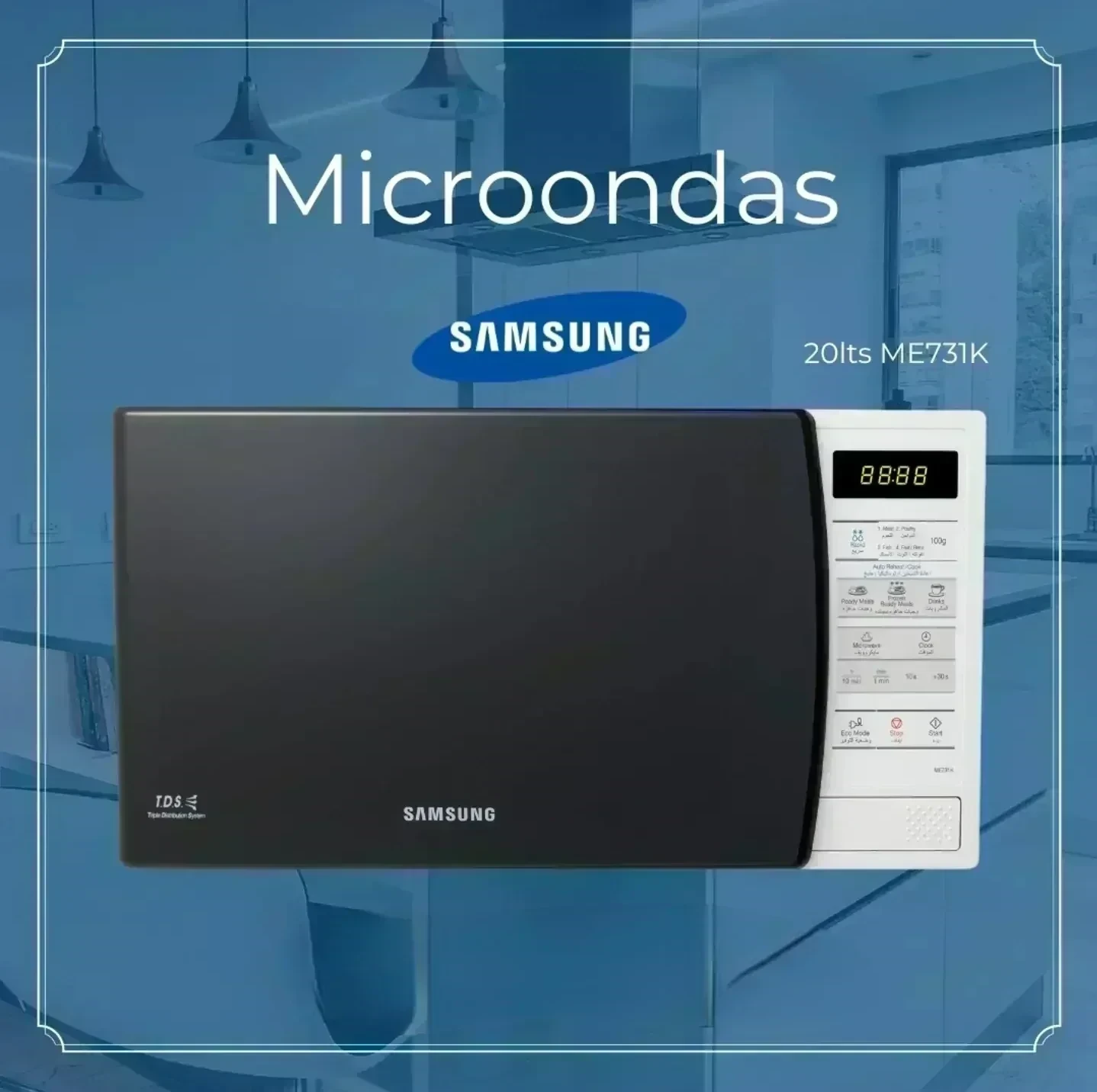 Microondas Samsung ME731K 20lt