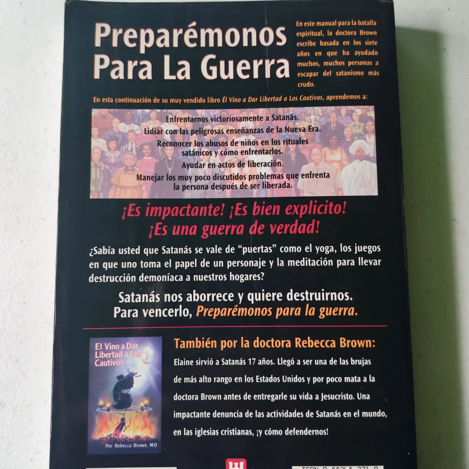 Preparémonos para la guerra, Rebecca Brown, usado 2