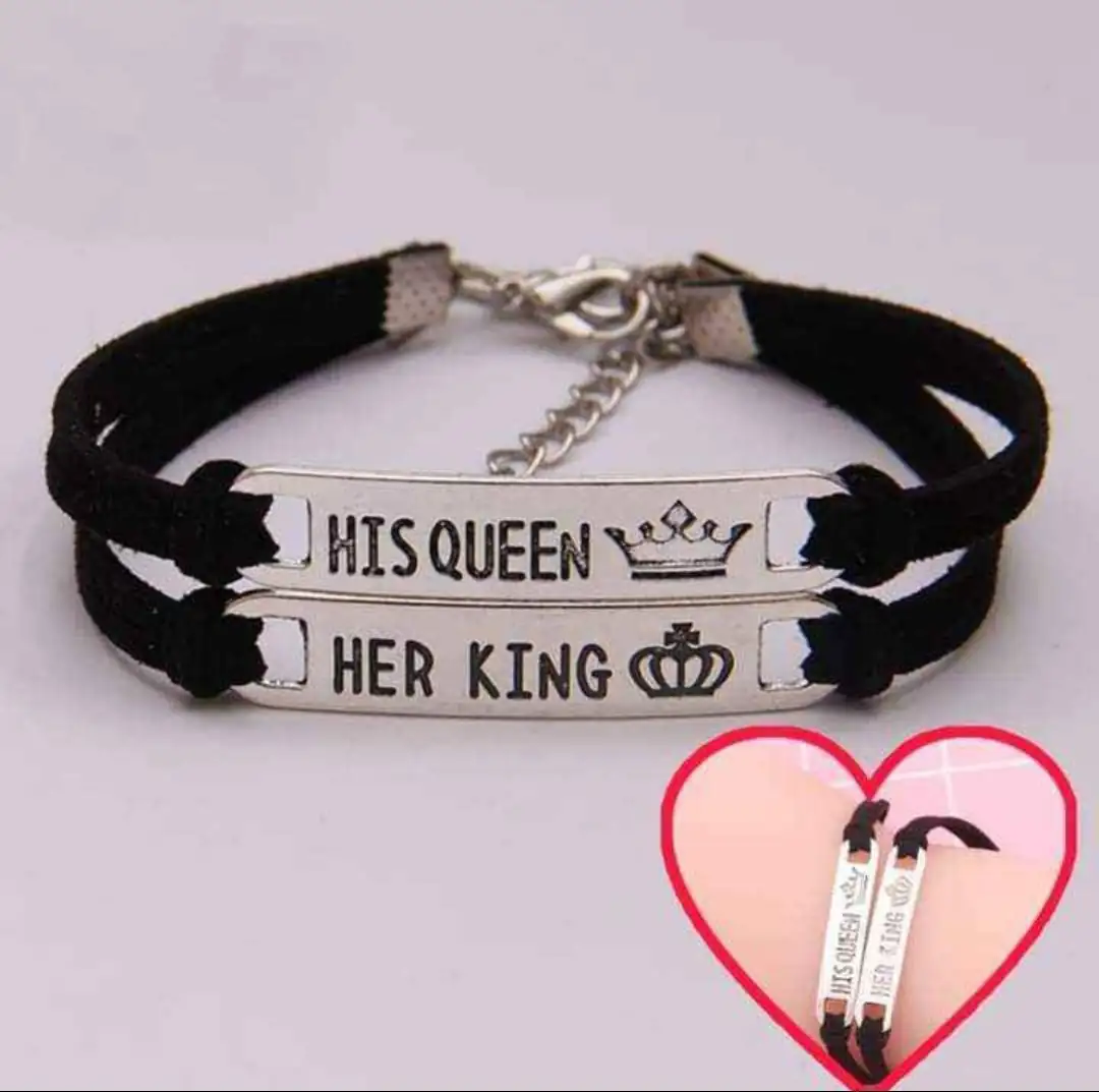 Pulsera duo rey y reina