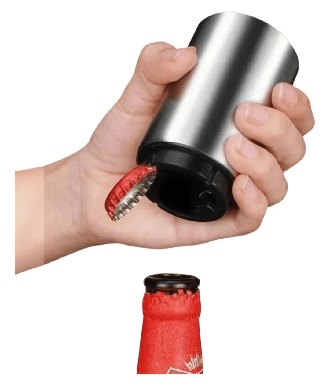 Destapador Botellas Magnético Automático Abridor