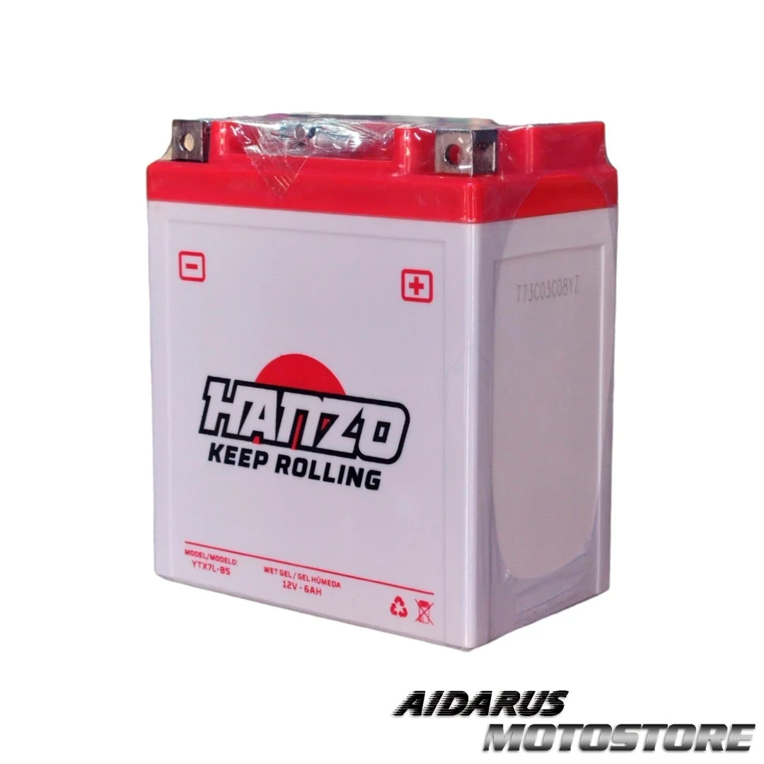 BATERIA HANZO YTX7L-BS PARA MOTO