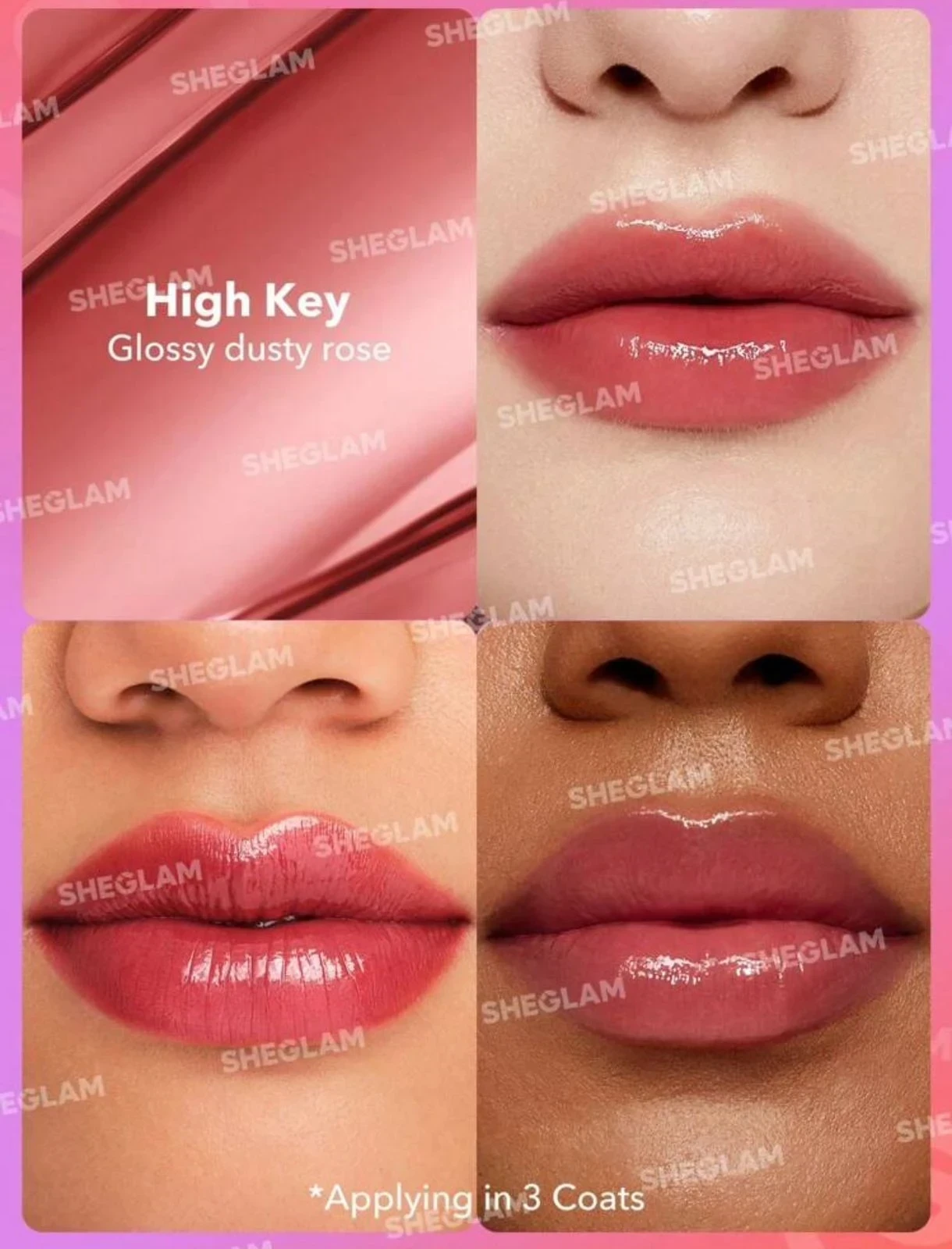 Labial Mirror Kiss High Key 2