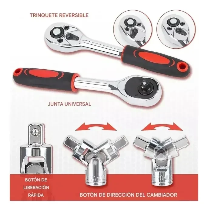 SET DE TUBOS NEW TOOLS 53 PIEZAS 2