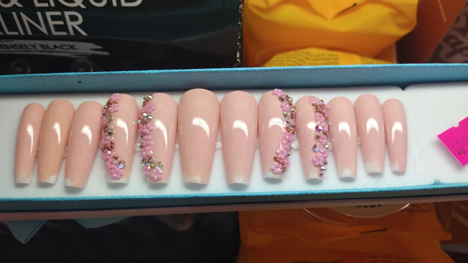 Uñas nud rosas 2