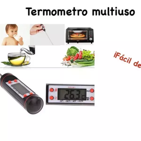 Termómetro multiusos