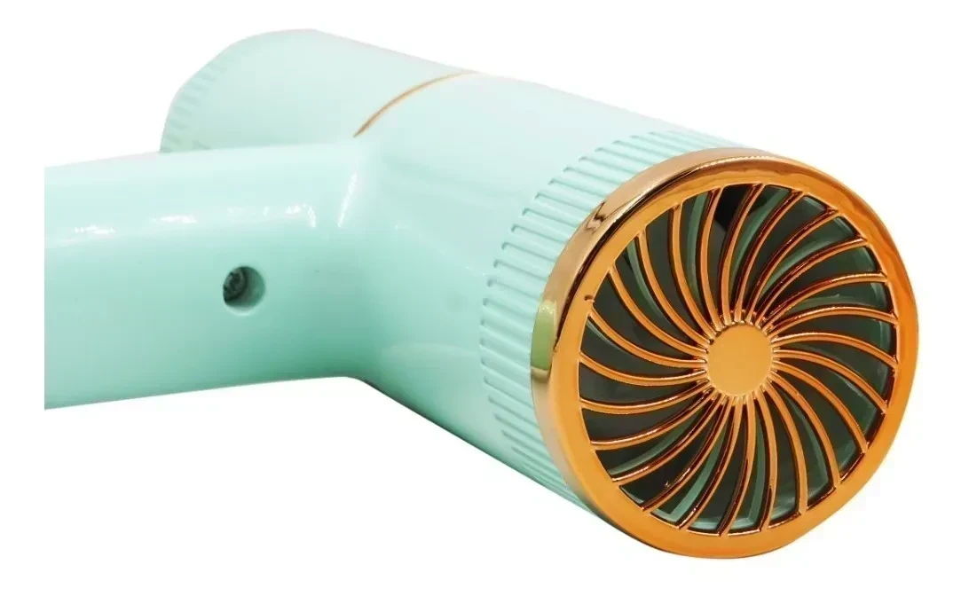 Secador De Pelo 2000w 2 Velocidades Color Rosa o Verde Claro 5