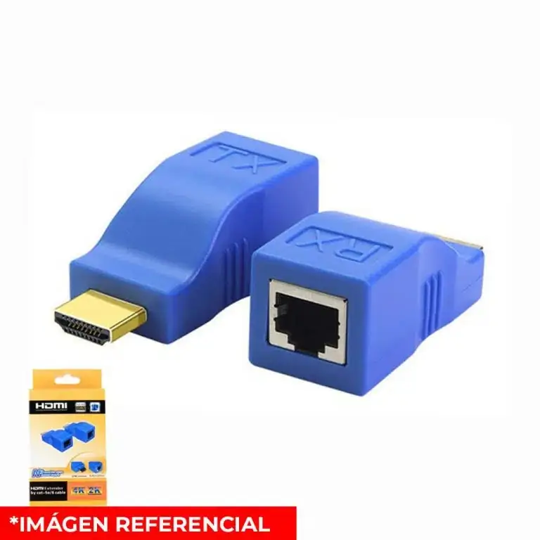 ADAPTADOR EXTENSOR HDMI A RJ46 (PAREJA)