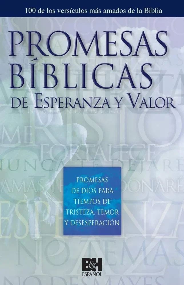 Panfleto Promesas biblicas de esperanza y valor