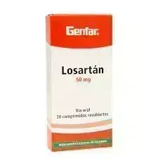 LOSARTAN 50 MG X 30 TAB GENFAR