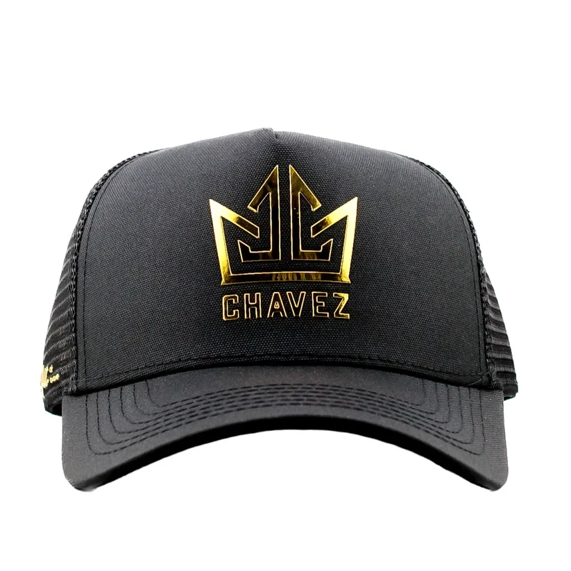 Golden Chávez Negra TruckerCap - All In Brand