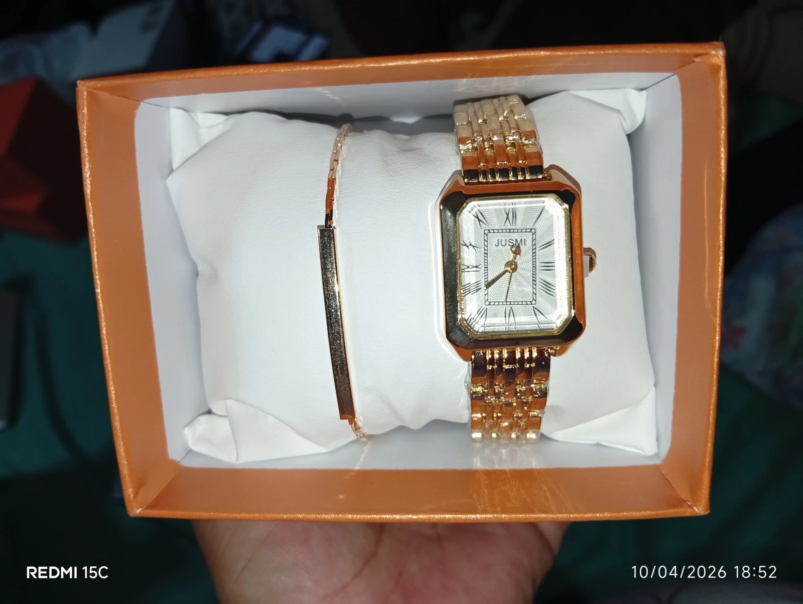 CAJA DE RELOJ ⌚ CON PULSERA  2