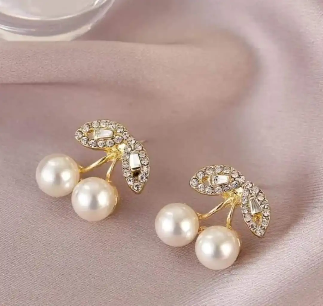 Aretes de cereza 