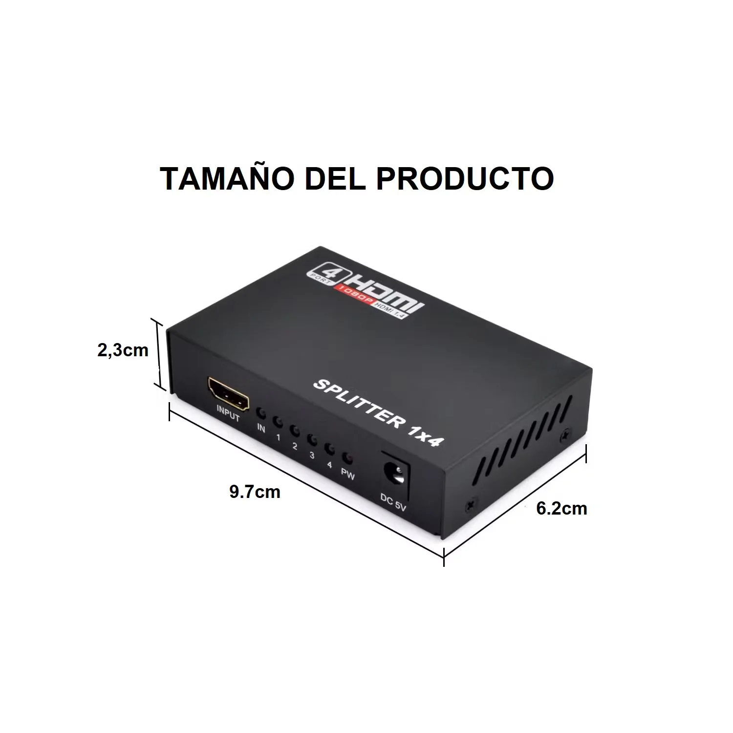 Splitter Hdmi 1x4 2