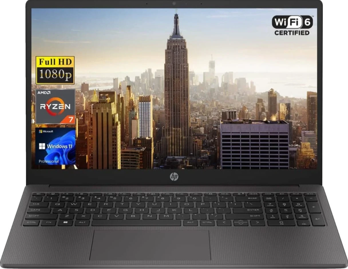 💻 *Notebook HP 255 G10, Pantalla 15.6” Procesador: AMD RYZEN 7 7730U 1TB SSD y 32GB RAM 940usd*