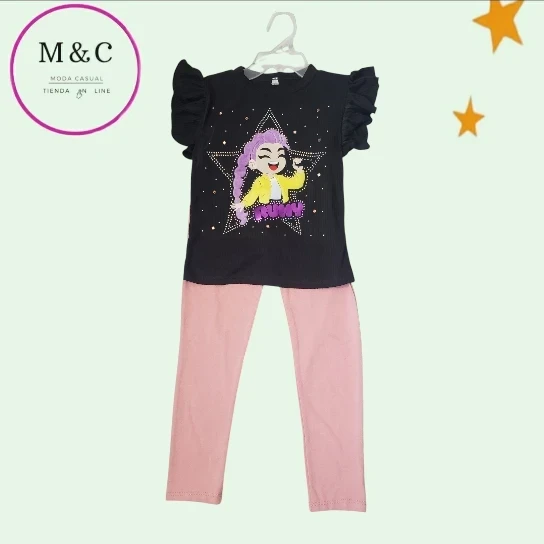 Conjunto T-M niña
