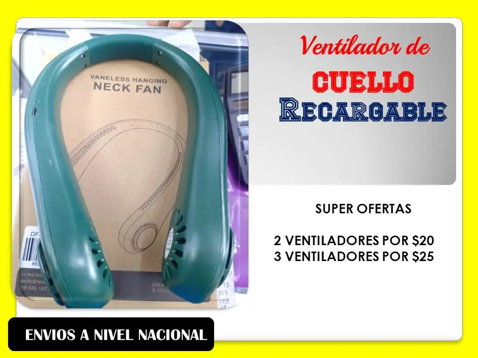 Ventilador de cuello  3