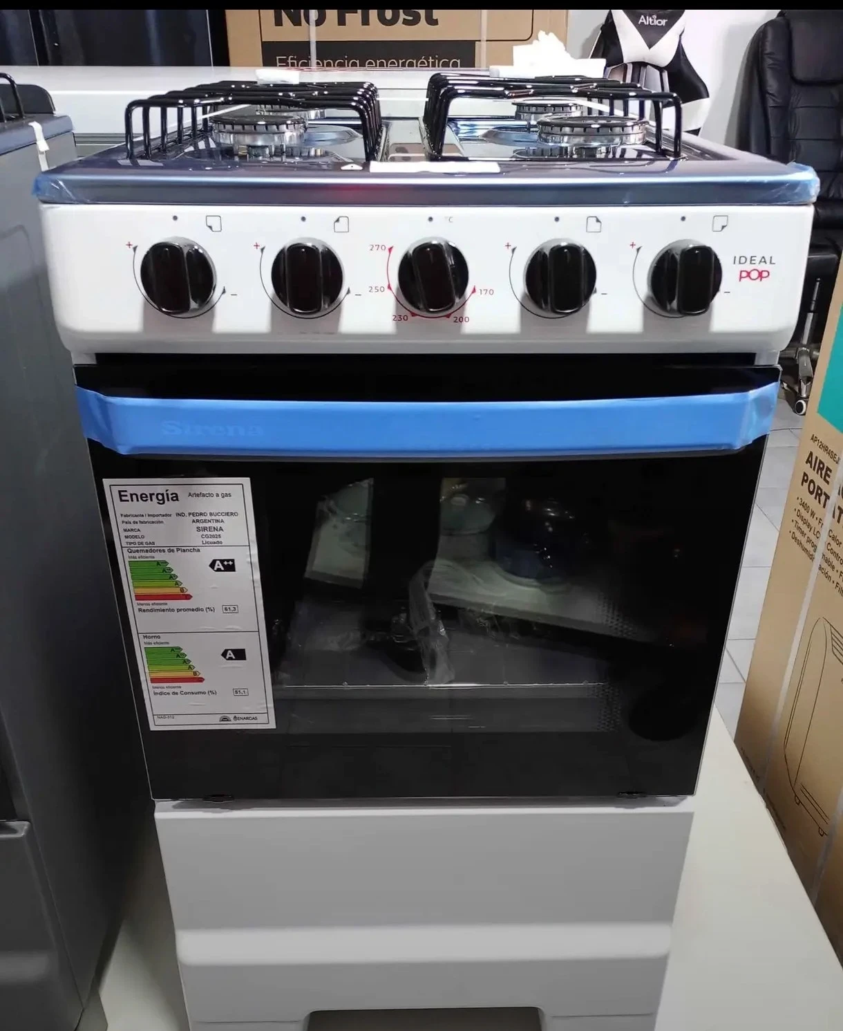 Cocina multigas Sirena 2