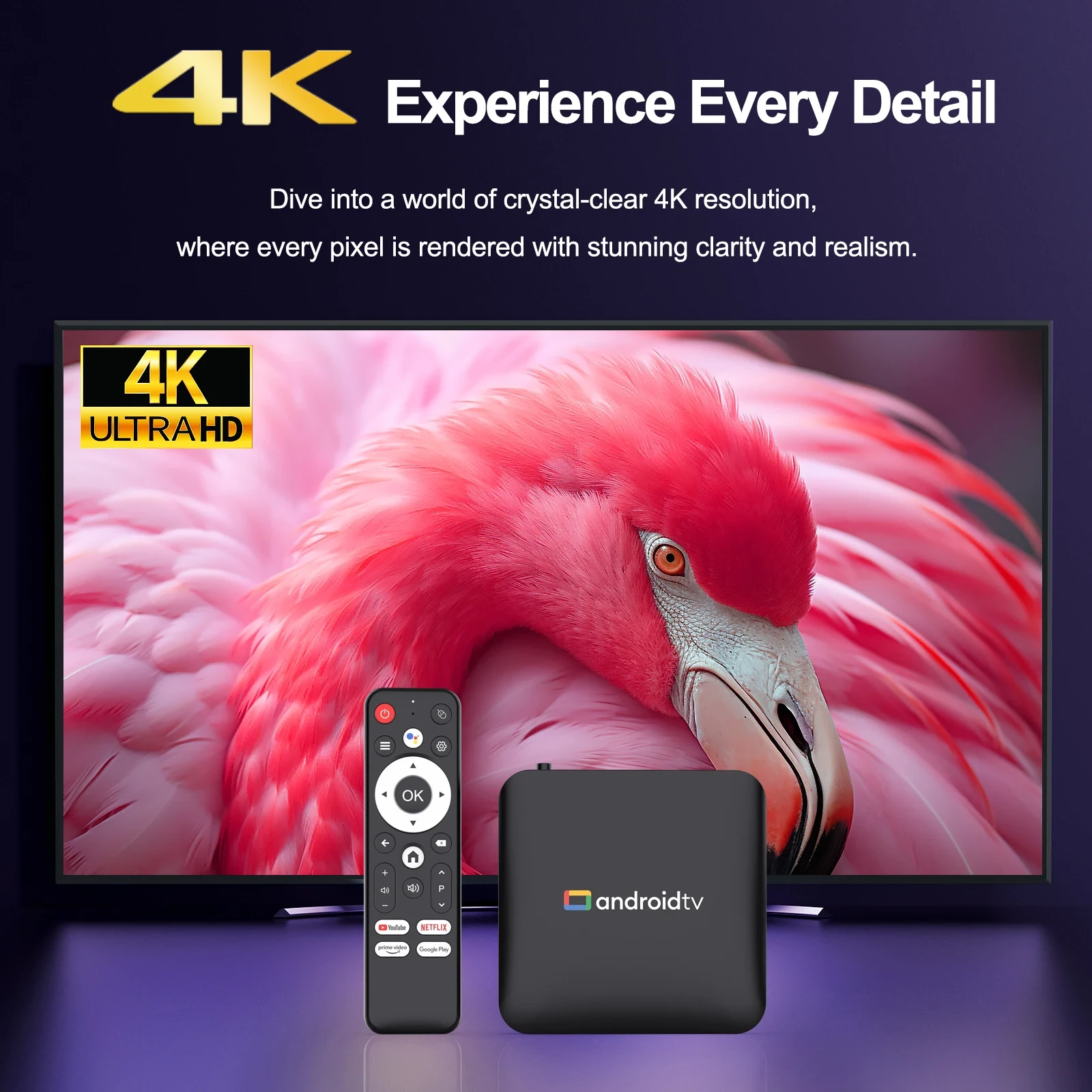 TV BOX ANDROID 14 X VOZ 7