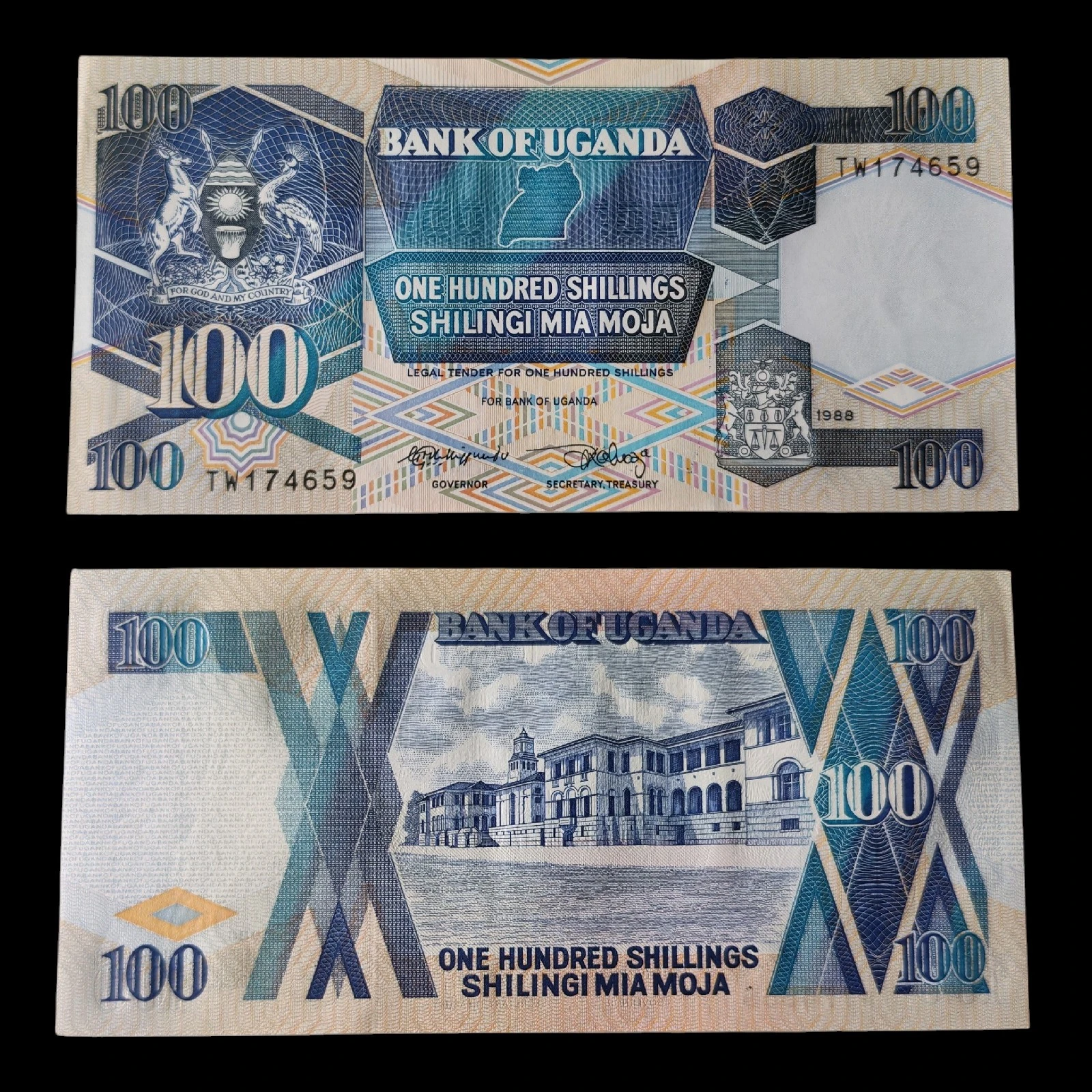 ° Uganda 100 Shelines UNC