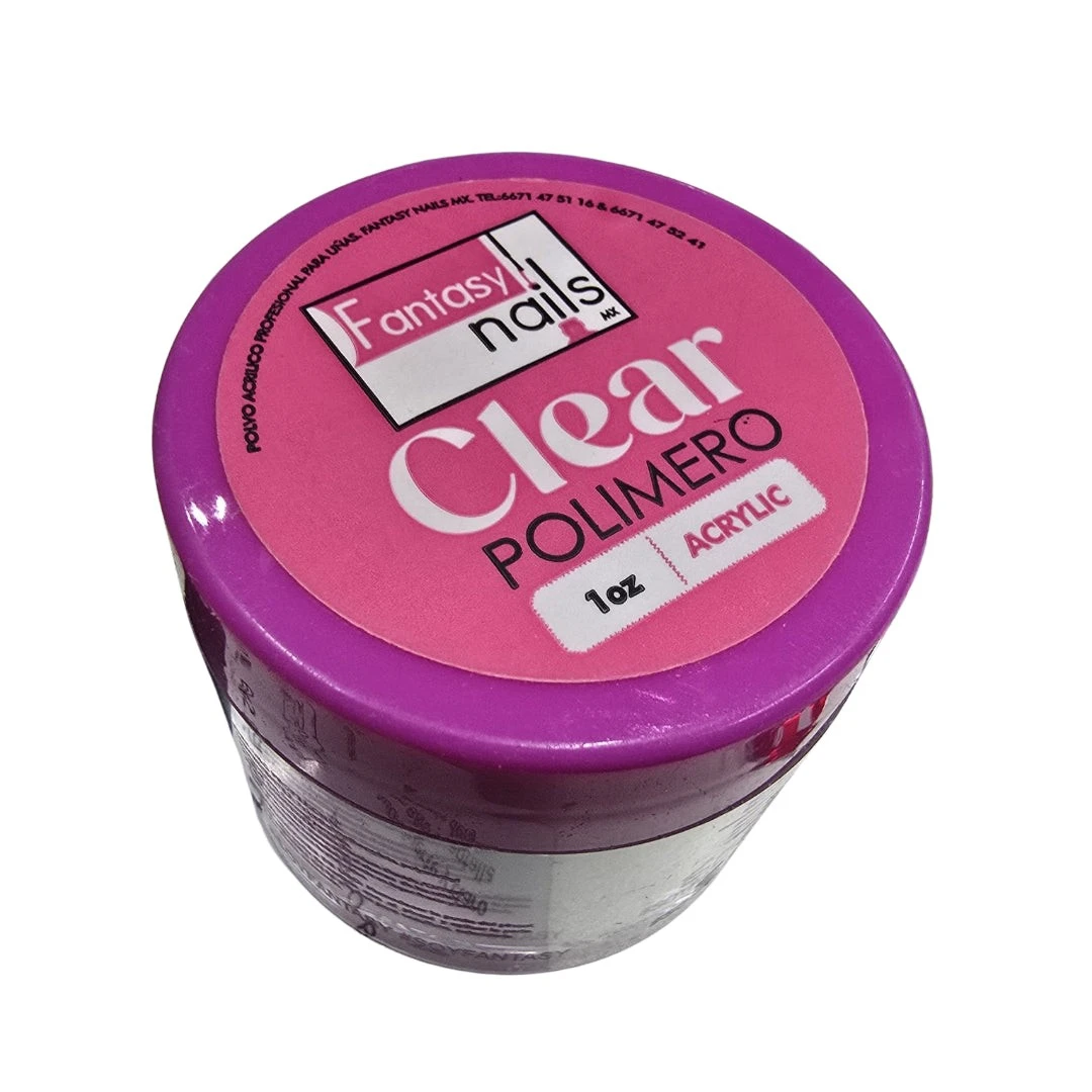 POLVO ACRILICO CLEAR FANTASY NAILS