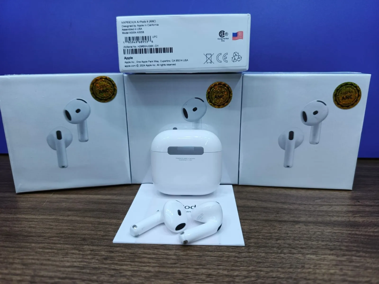AUDIFONO BLUETOOTH AIRPODS 4 GENERACIÓN ANC