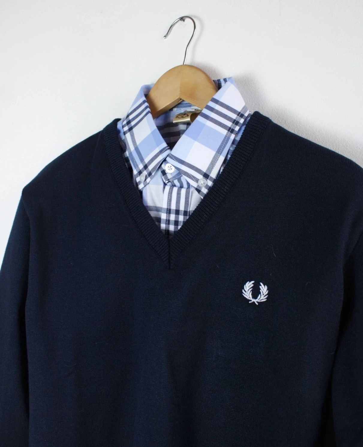 Jersey azul oscuro talla L 