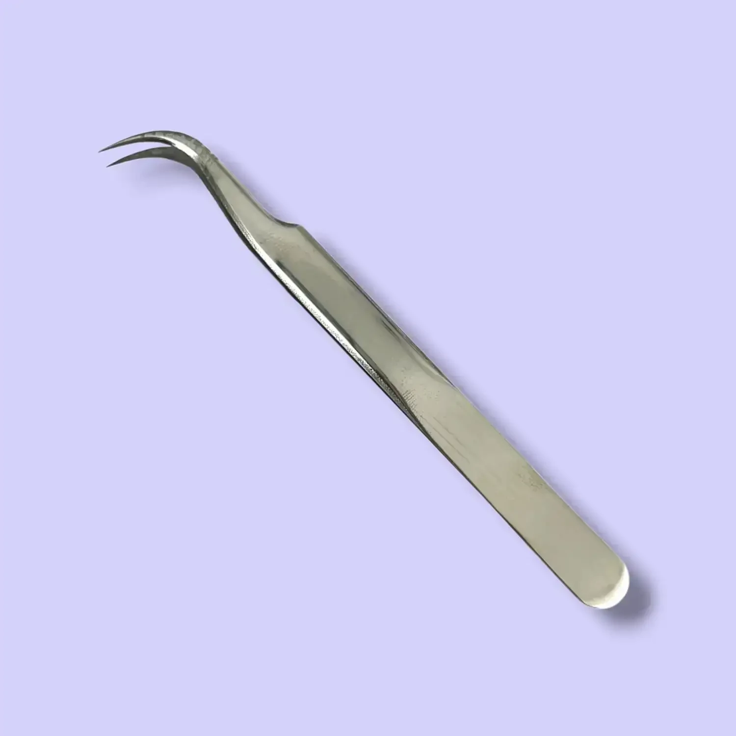Pinza Curva para Aplicar Pestañas Individuales