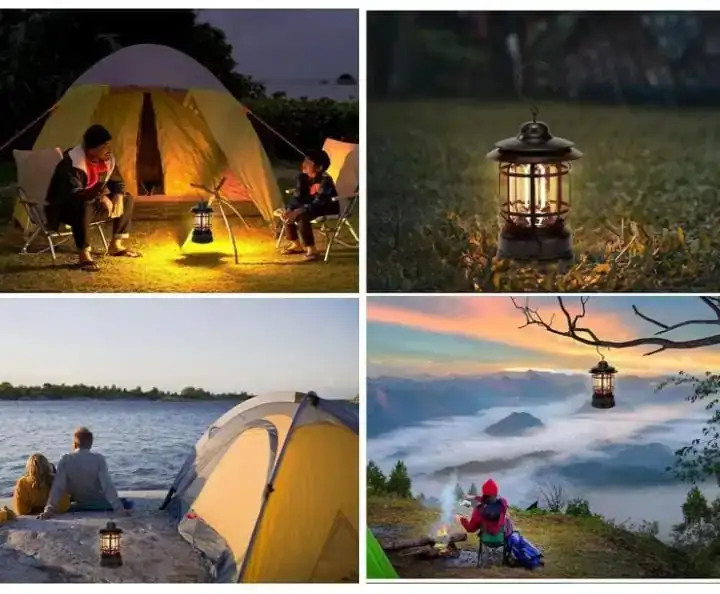 Lampara de camping Retro  2