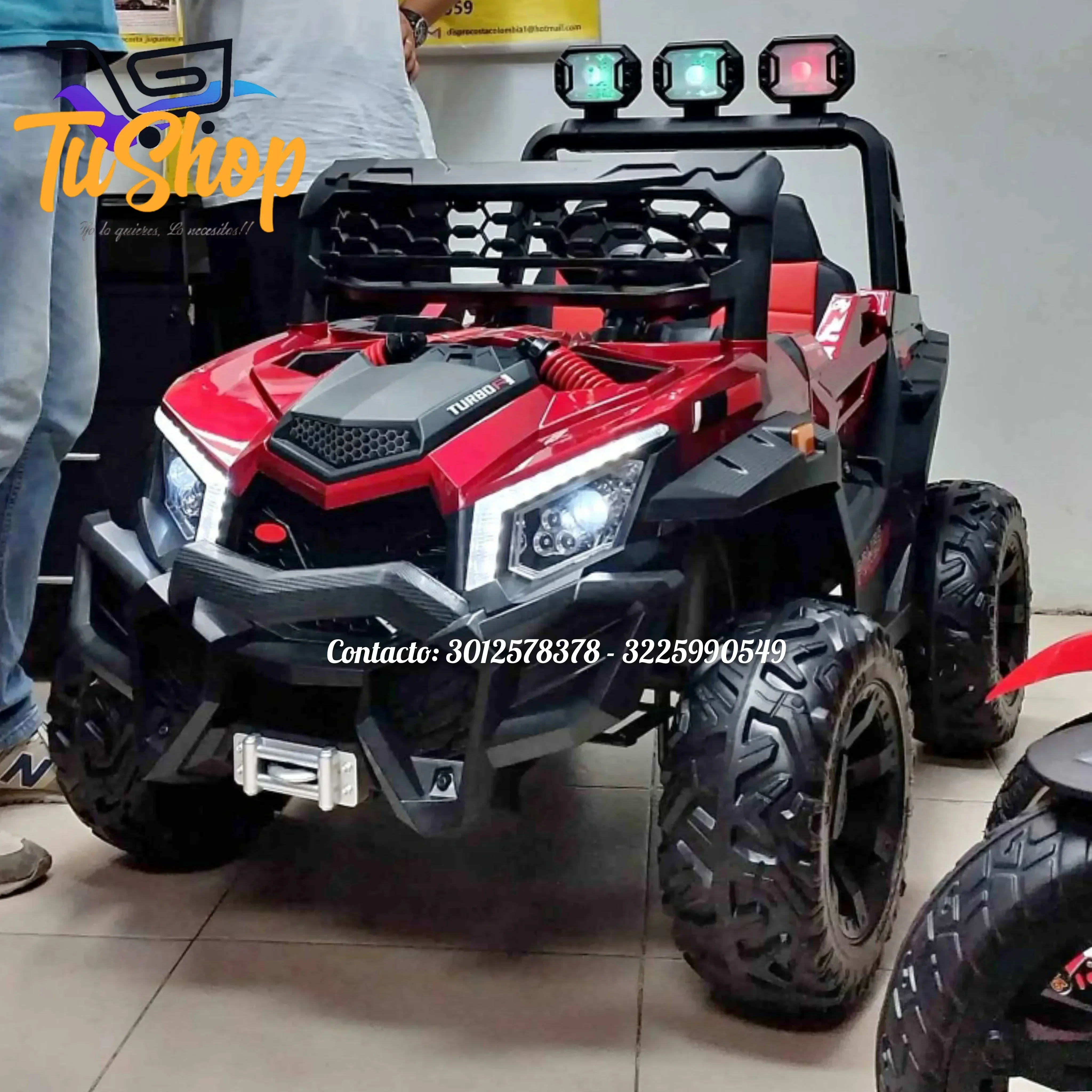 Jeep 4x4 Todo Terreno 1 a 8 años Eléctrica Gigante  3