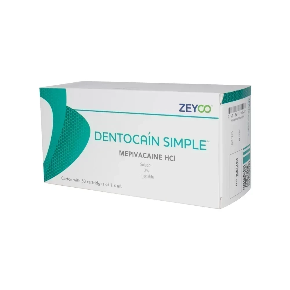 ANESTESIA DENTOCAIN SIMPLE 3% 