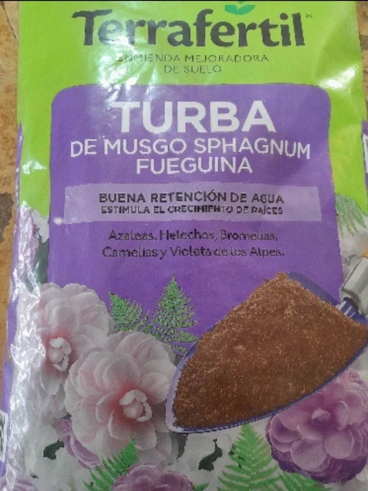 Turba  5 litros