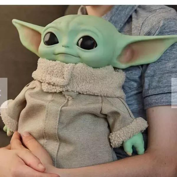 Baby yoda mandalorian peluche (MATTEL) 3