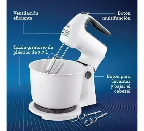 BATIDORA DE MANO Y PEDESTAL OSTER 4